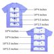 thumbnail image 4 of Guía de regla de camiseta herramienta de alineación de camisetas irrompible precisa para prensa de calor ANGGREK Otros, 4 of 8