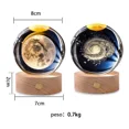 thumbnail image 3 of Lampara De Noche Led 3d Galaxia Bola Cristal, Sistema Solar, 3 of 8