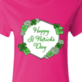 thumbnail image 4 of Inktastic Happy St. Patrick's Day Clovers Women's T-Shirt, 4 of 5