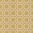 thumbnail image 1 of Ahgly Company Indoor Square Patterned Orange Gold Area Rugs, 8' Square, 1 of 6