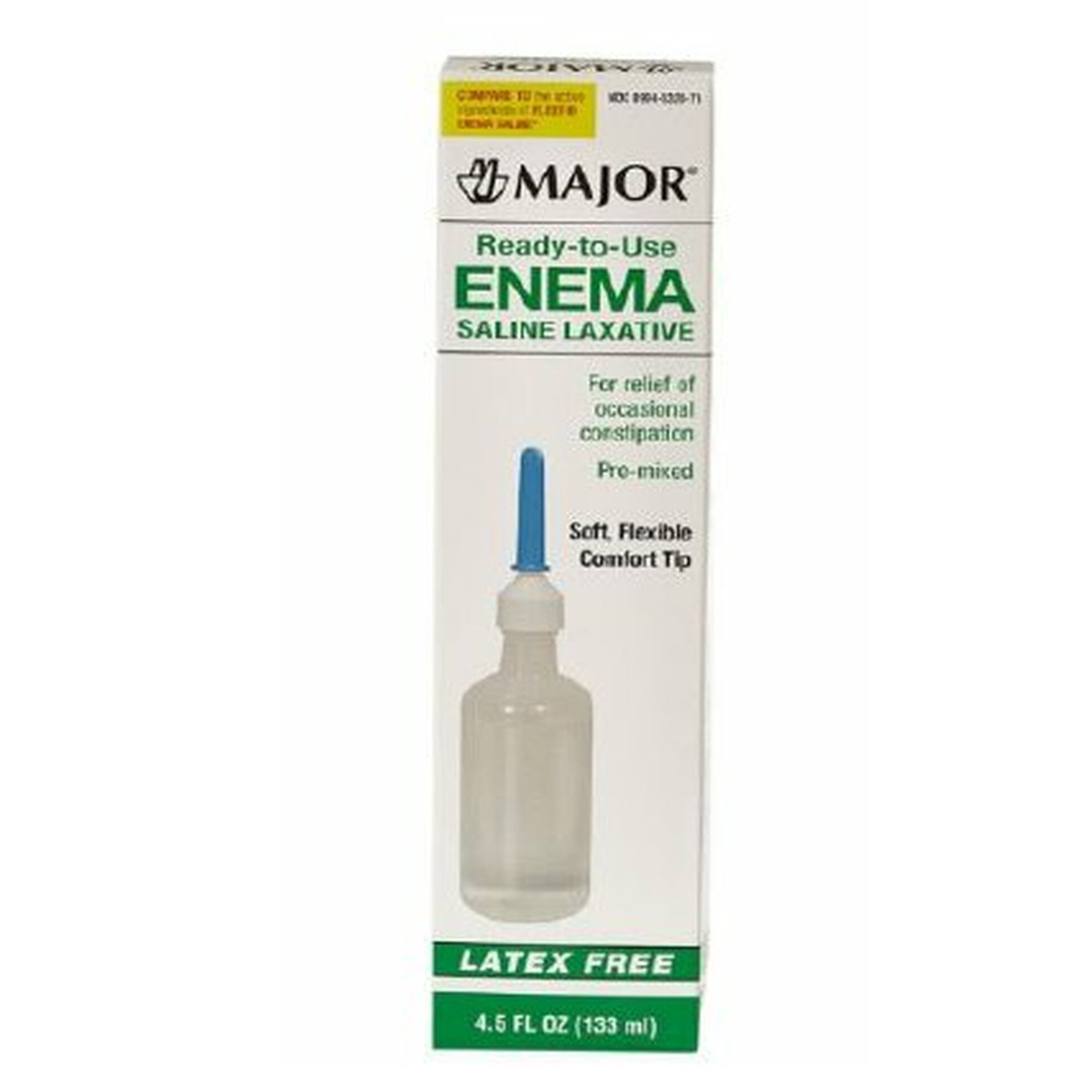 Major Enema Saline Laxative ReadyToUse 4.5 oz