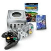 Platinum GameCube with Mario Kart Game Plus Preview Disc and Bonus Memory Card