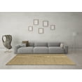 thumbnail image 3 of Ahgly Company Indoor Rectangle Abstract Brown Contemporary Area Rugs, 7' x 9', 3 of 4