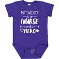 thumbnail image 3 of Inktastic My Daddy is a Nurse and a Hero Boys or Girls Baby Bodysuit, 3 of 5
