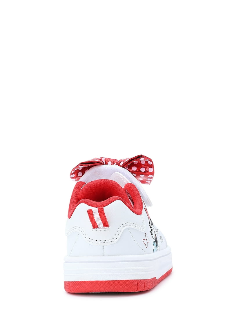 Disney Minnie Mouse Baby Girl Bow Sneaker - Walmart.com