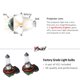 thumbnail image 4 of Winjet Pare-Chocs Feux de Brouillard pour Jeep Grand Cherokee 14 Boussole/patriot, pour Chrysler 200/300 Town & Country Avengers Challenger Fléchettes Durango Boussole Grand Cherokee Lampes de Conduite Brouillard Paire, 4 of 4