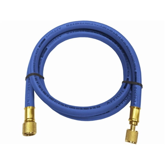 Manguera de refrigerante Appion MH380006EAB de 3/8 FL a 1/4 FL, 6 pies, azul