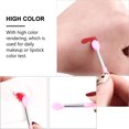 thumbnail image 3 of Shisuyan 20Pcs Pink Lip Brush Applicator for High Color Rendering Makeup Artists, 3 of 8