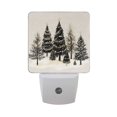 thumbnail image 6 of Yayeee LED Night Light for The Home Plug in With Light Sensors 2 Pack, Hand Drawn Christmas Trees, 6 of 6