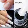 thumbnail image 2 of Mtssii-esmalte de uñas de Gel blanco lechoso, extensión rápida, barniz de uñas Nail Art, Gel duro de construcción desnuda, extensión acrílica semipermanente, 7ml, 2 of 4