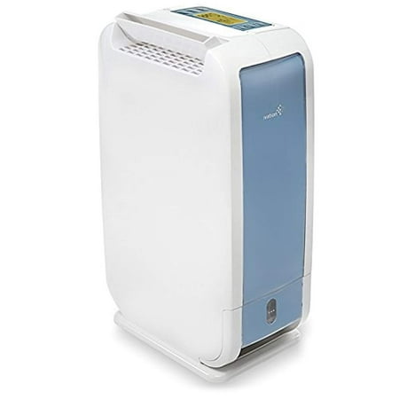 Ivation 13-Pint Small-Area Desiccant Dehumidifier Compact and Quiet - With Continuous Drain Hose for Smaller Spaces, Bathroom, Attic, Crawlspace and Closets - For Spaces Up To 270 Sq