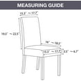thumbnail image 6 of Amerteer 2 Pack Dining Room Chair Covers Stretch Dining Chair Slipcover Parsons Chair Covers Chair Furniture Protector Covers Removable Washable Chair Cover for Dining Room, Hotel, Ceremony, 6 of 7