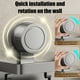 thumbnail image 5 of Portarrollos de papel higiénico con ventosa para baño, montaje en pared sin taladrar, diseño compacto para dispensar un solo rollo con construcción de aleación y fácil limpieza., 5 of 6