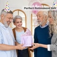 thumbnail image 4 of Retirement Gifts for Women Men 2024 Retirement Gift for Women Coworker Leaving Gifts for Women Funny Retirement Gifts for Women Happy Retired Gifts for Women Friends Throw Blanket 60"*80" Red, 4 of 5