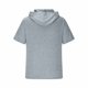 thumbnail image 5 of pstuiky camisetas para hombre, Blusa tipo túnica holgada de manga corta con capucha para hombre, de verano, de secado rápido, elástica y con protección solar. camisas casuales para hombre xl, 5 of 6