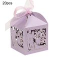 thumbnail image 1 of 20Pcs Cutout Butterfly Candy Boxes Mr Mrs Wedding Party Favor Chocolate Case Candy Box Mr & Mrs Pattern  Hollow  Party Favor  Chocolate Box  Butterfly Design, 1 of 6