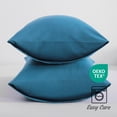 thumbnail image 2 of Kelnaro Standard Size Microfiber Pillowcases 20x26 Inch - 2 Pack, Soft & Breathable, Hypoallergenic - Slate Blue, 2 of 6