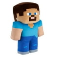 thumbnail image 4 of Minecraft Steve 16-in Scale Jumbo Plush Figure, Pixelated Design, 4 of 6