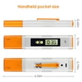 thumbnail image 4 of Swimming Pool Supplies, Pool Ph Meter 0.01 Ph High Accuracy Water Quality Tester, Swimming Pool Accessories, Swimming Pools for Kids, Multi-Color(D), 4 of 7
