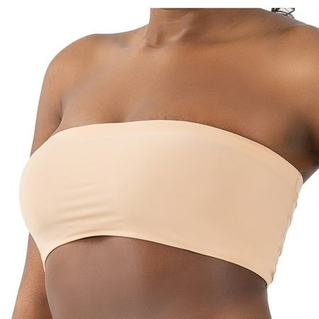 XFHLMJFF Sports Bras for Women Strapless High Elastic Breathable Comfortable Sports Yoga Leisure High Support Bra