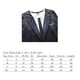 thumbnail image 3 of Camiseta de manga larga para hombre, estampado 3D, traje negro, camisas falsas de dos piezas, camisetas básicas de Hiphop seitruly FS6340-02, 3 of 6