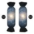 thumbnail image 2 of Salouo The Galaxy Pattern Cute Bolster Pillow,Cylindrical Pillow Long Pillow for Bed Round Side Pillow for Knee/Leg/Neck ,- Length 24.4" x 9.8" Diameter, 2 of 8