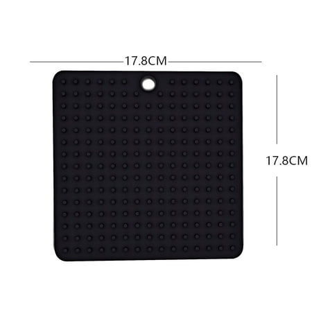 

Silicone Heat Resistant Pot Holders Multipurpose Non-slip Mat for Kitchen Stove Top