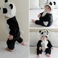 thumbnail image 4 of Cartoon Animal Shape Pajama Unique Shape Loose Long Sleeve Nightshirt for Bedroom [PB], 4 of 5