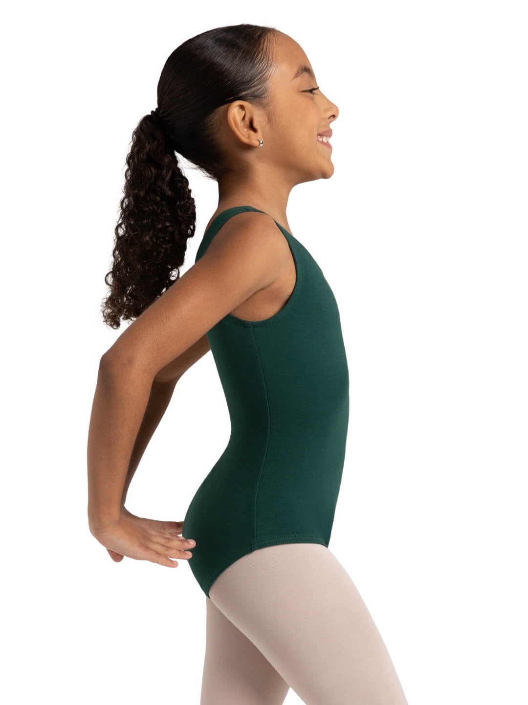 Capezio High-Neck Tank Leotard - Girls