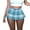 Blue, variant on Fgnfyis Womens Mini Pleated Skirts for Women Sexy Cute Girl Short Cargo Skirt Skater A Line Pleated Mini Skirt with Slit Women's Skirts Light Green S