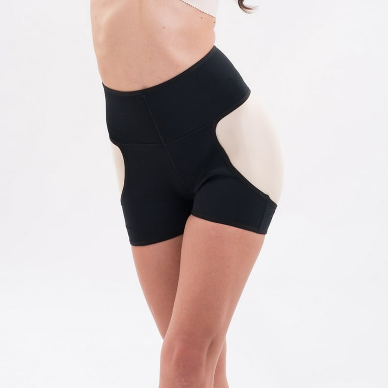 MRULIC intimates for women Women's Powerful Tummy Rubber Pants Body Shaping  Pants Pants Black + M