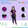 thumbnail image 3 of Camiseta y pantalones con estampado metálico de Barbie Big Girls 14-16, 3 of 7