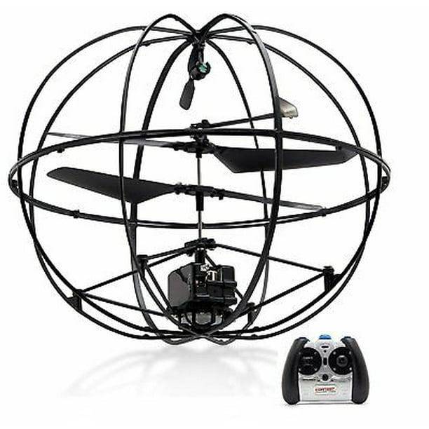 Top Race Tr U12 Robotic Ufo 3 Ch Rc Remote Control I R Flying Ball Walmart Com