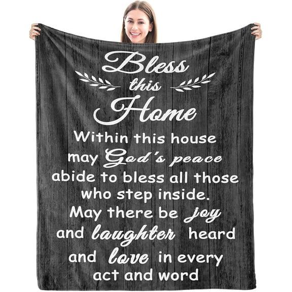 House Warming Gifts New Home, New Home Gift Idea Blanket, Home Sweet Home Gifts, Best House Warming Gifts, House Warming Gifts New Home Women, Warming Gifts for New Home 60" X 50" Blanket