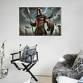 thumbnail image 5 of Greek Mythology Poster Ares - God of War Canvas Poster Wall Art Picture Prints Hanging Photo Gift Decor Home Posters Artworks 12x18inch(30x45cm), 5 of 6