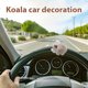 thumbnail image 5 of Adorno de tablero de coche de koala de peluche | Juguete de peluche lindo para consola interior de coche | Figura de koala suave para decoración | Accesorio divertido para coche, hogar, mochila, 5 of 5