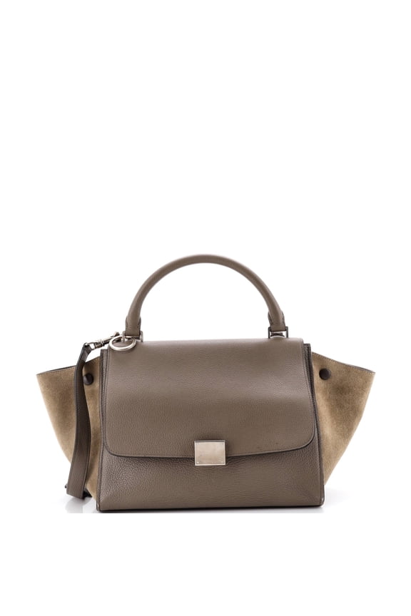 Pre-Owned Trapeze Bag Leather Small By Rebag