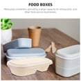 thumbnail image 4 of 25 Sets Pulp Food Container Meal Prep Containers Disposable Food Box For Takeout, 4 of 8