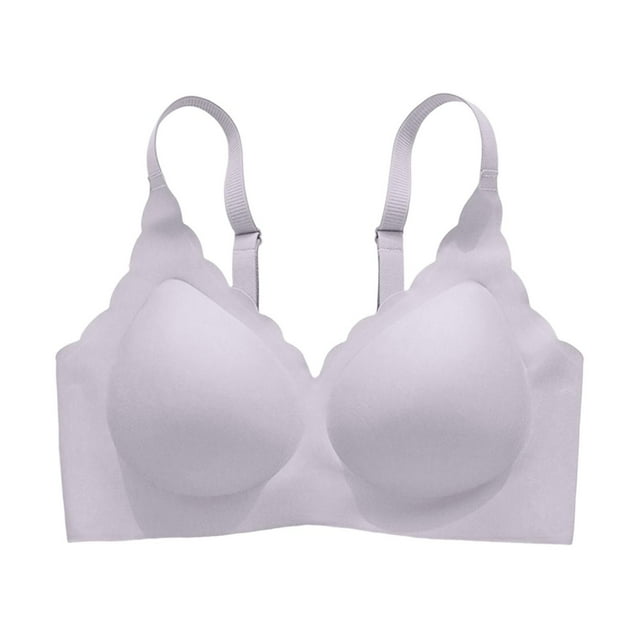 Brasier sin Varillas Mujer Sujetador de Copa Completa Cómodo con Aros y sin Costuras para Mujer, Recién Llegado. Grande