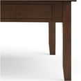 thumbnail image 5 of JERFIT 36 Inch Square Wood Coffee Table with Drawer, Dark Brown Finish Storage Cocktail Table for Living Room, 5 of 10