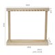 thumbnail image 3 of Soporte organizador de joyas Fernando Madera 12 perchas, 3 of 3