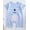 Z11 Blue, variant on KTMKH Infant Children Baby Boys Girls Cartoon Romper Short Sleeve Cute Animals Jumpsuit Outfits Clothes For 18-24 Months