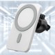 thumbnail image 1 of Montaje De Teléfono Soporte para teléfono celular magnético 15W Cargador de coche inalámbrico Puerto USB para iPhone 12/13/14, 1 of 8