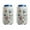 Watercolor Flower, variant on Can Sleeves 2 Pack Summer Neoprene Insulated Bottle Jackets Watercolor Flower Beer Can Coolies for Birthday Party Decoration (3.9In X4.9 In)