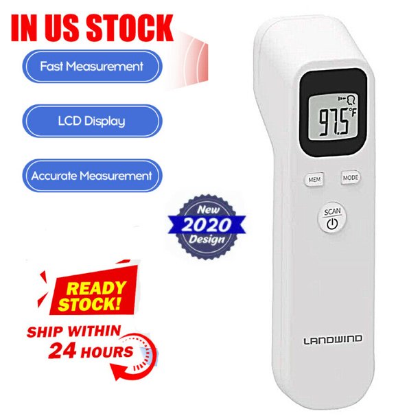 Infrared Device For Adults Body Medical Digital Forehead Temperature Indicator No Touch Ir Forehead With 3 Function For Baby Kids Office Business