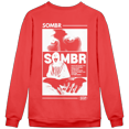 thumbnail image 2 of Sombr Merch EOP Crewneck Sweatshirt Men Women Long Sleeve, 2 of 3