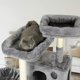 thumbnail image 2 of Árbol interior para gatos, torre para gatos con 2 plataformas y 3 cuevas para gatos esquí esquí Gafas de esquí, 2 of 5