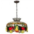 thumbnail image 6 of Meyda Tiffany - 175747 - Three Light Pendant - Fruit - Mahogany Bronze, 6 of 7