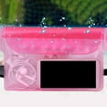 thumbnail image 4 of facefd Pochette de Natation Imperméable Sac à Sec avec Sangle de Taille Réglable Rose, 4 of 5
