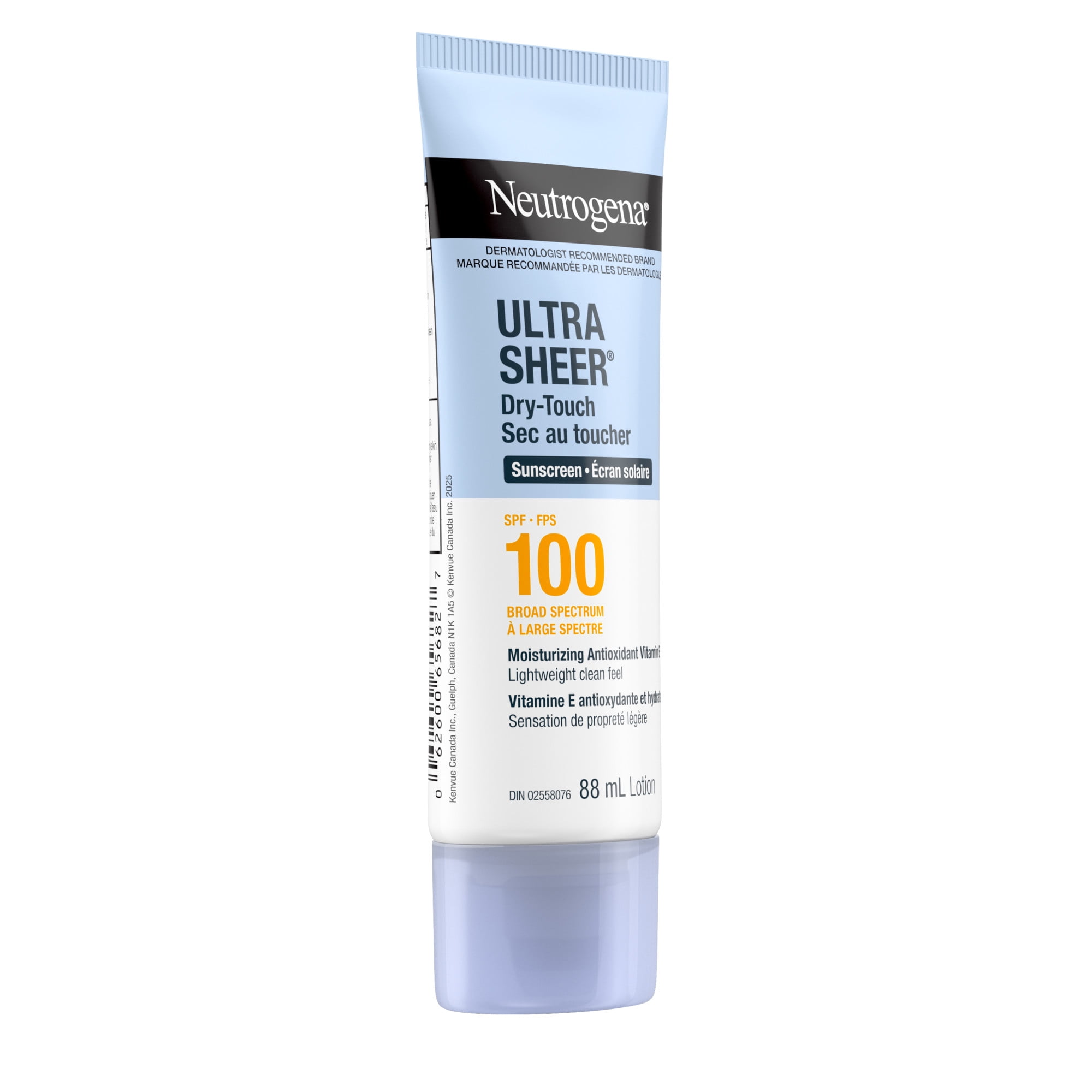 Neutrogena Ultra Sheer Face & Body Lotion SPF100 88ml